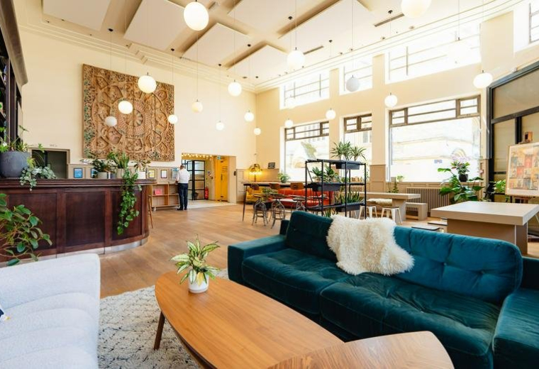 Interior of 18 Albert Road, The Echo Building