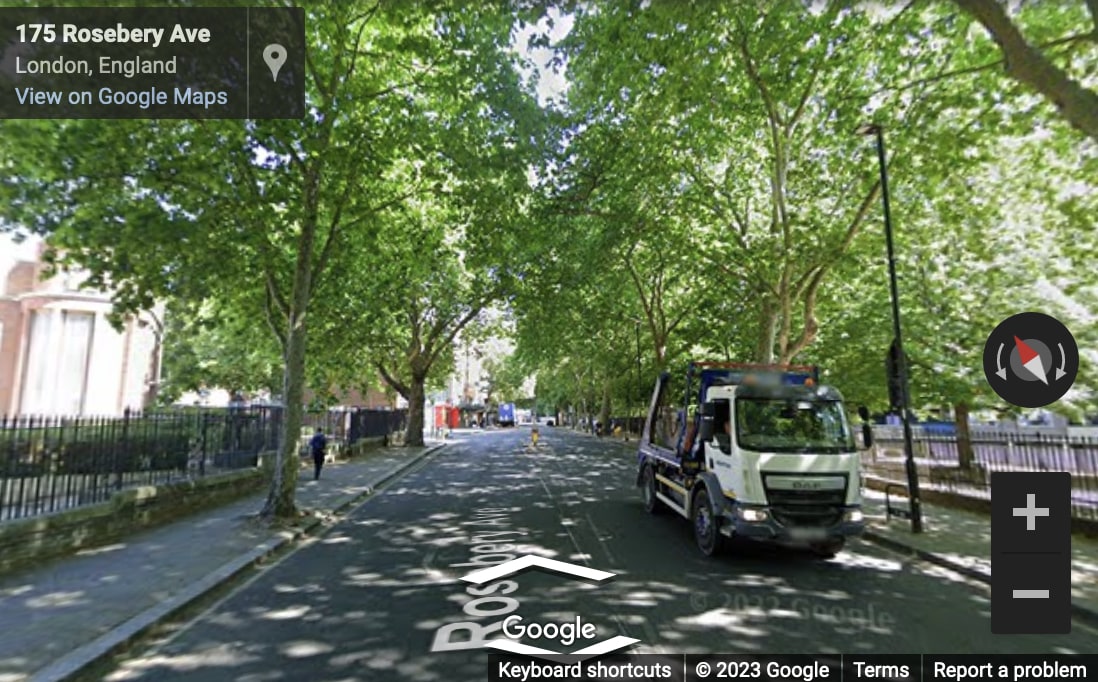 Street View image of Finsbury, London