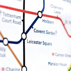 Covent Garden Tube Map