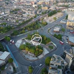 Wandsworth aerial view
