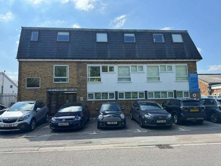 Exterior view of Cavendish House, Plumpton Road, showing the front facade and parking area.