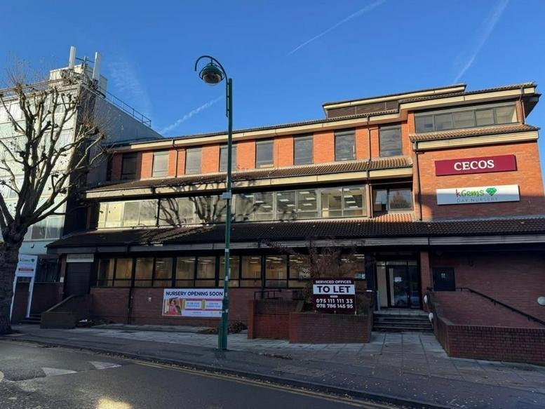 Exterior view of the brick facade at CECOS House, 11 Kirkdale Road Bushwood.