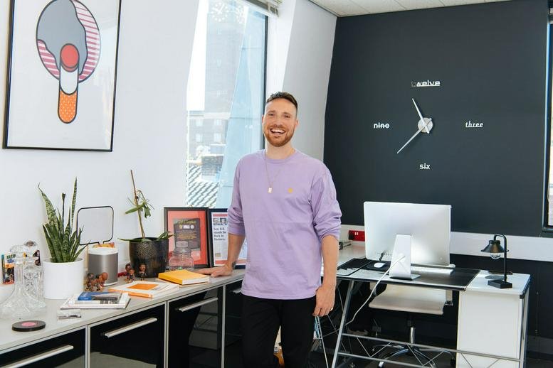 Fuel Studios, Pottergate, Norwich offers modern workspaces with sleek black feature walls and creative decor.