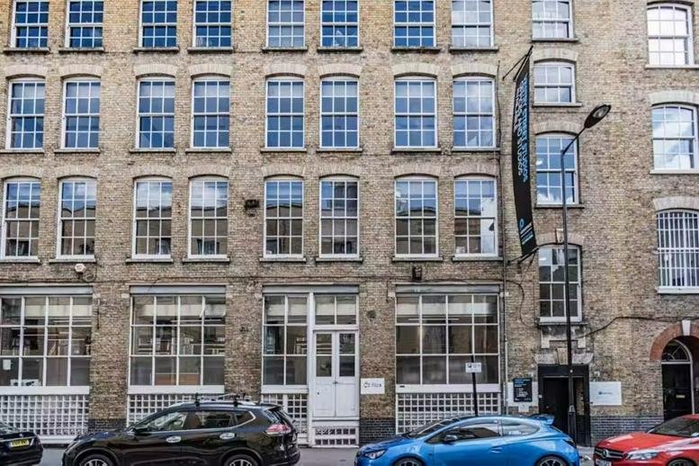 Exterior view of the traditional brick facade building at 10-18 Vestry Street.