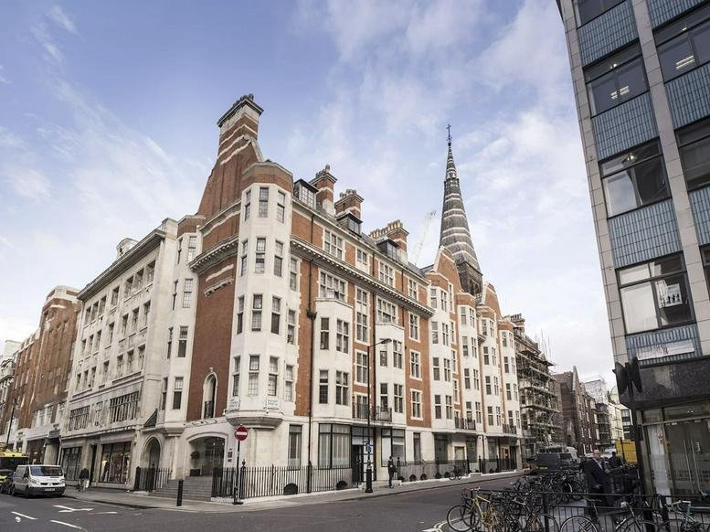 Exterior view of the historic red brick building at 10 Margaret Street.