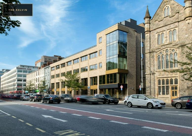 Exterior view of the contemporary facade at 17-25 College Square East.