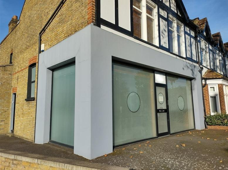 Exterior view of the grey-fronted Beckenham Plus Business Centre.