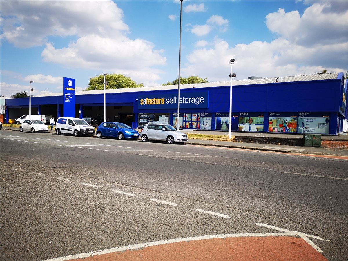 Exterior view of the Safestore building at 83 Roseville, Leeds.