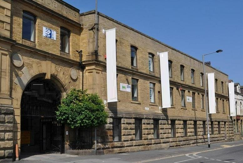 Exterior view of the historic stone facade at Oakwood Court, City Road, Bradford.