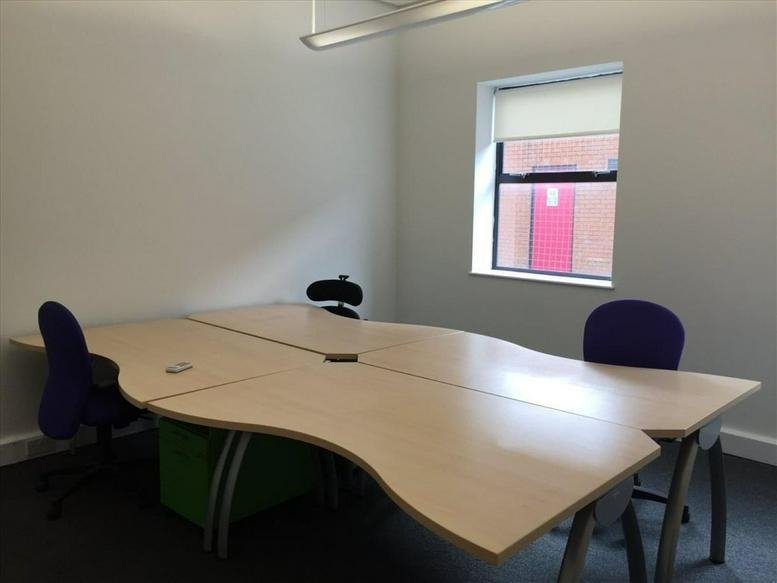 Spacious workspace at East Moons Moat, Moons Moat Drive with natural light and ergonomic desks.