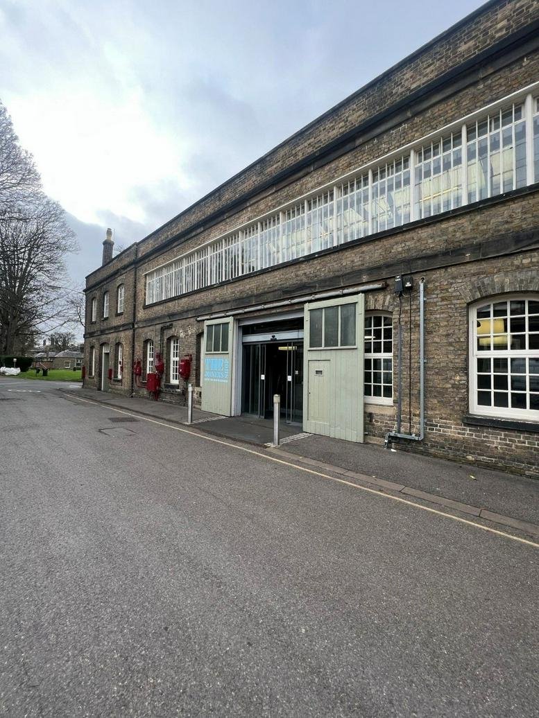 Exterior view of the historic brick building at Main Gate Road, The Historic Dockyard.