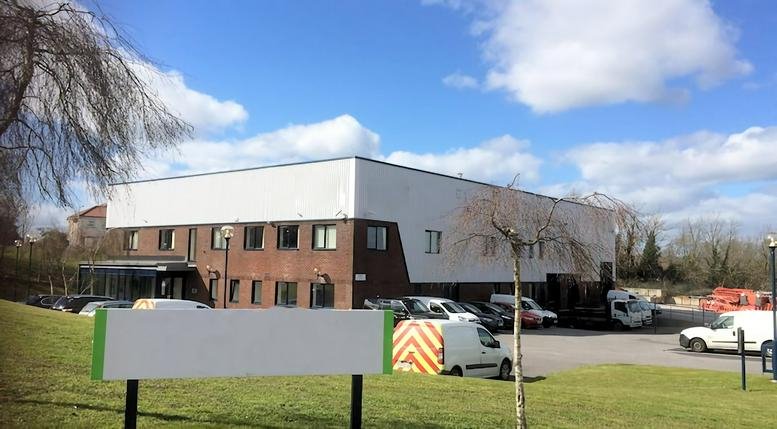 Exterior view of the brick and white facade at Mainline Place, Sarsfield Road, Wilton.