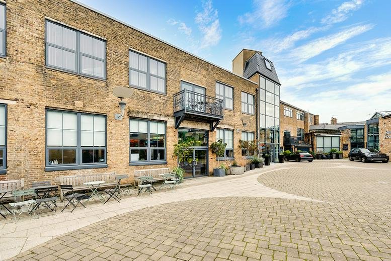Courtyard Campus exterior with brick facade and courtyard