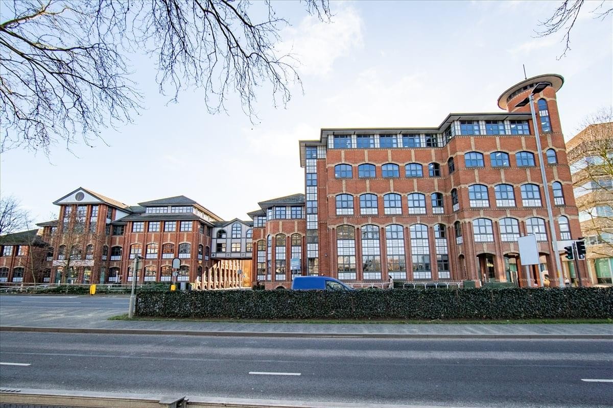 Exterior of the red brick Cavell House and Austin House buildings at Stannard Place.