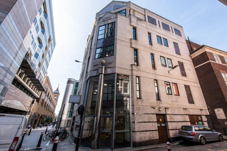 Exterior view of Dowgate Hill House.