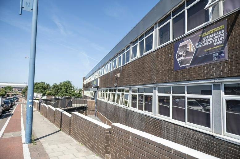 Exterior view of the brick-built Liverpool Film Studios, 105 Boundary Street.