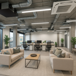 Interior of 1-45 Durham Street, Vox Studios