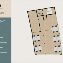 Interior of 1 Bastwick Street, 2nd Floor