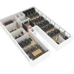 Interior of 192-198, Vauxhall Bridge Road