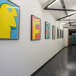 Interior of 2 Club Row, Shoreditch