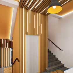 Interior of 9 Larcom Street, Larcom House