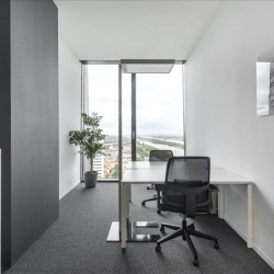 Exterior image of 30th floor DC Tower, Donau-City-Strasse 7