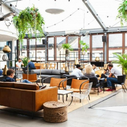 Interior of LABS Atrium, Chalk Farm Road