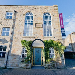 Exterior view of Lodge Square, Lodge House