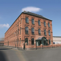 Exterior view of Minerva Mill, Station Road