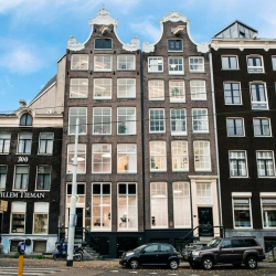Interior of Nieuwezijds Voorburgwal 296, 298