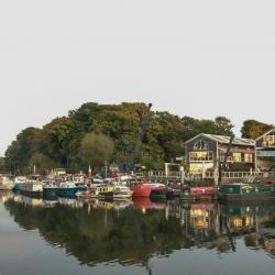 Interior of One Phoenix Wharf, Eel Pie Island
