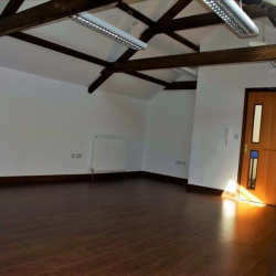 Interior of The Threshing Barn and the Stable Yard offices, Woodhayes