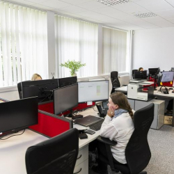 Interior of Windrush Industrial Park, Burford Road