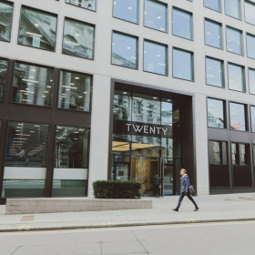 Exterior view of 20 Old Bailey, Farringdon. Click for details.