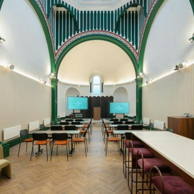 Exterior view of 32 Welbeck Street, Marylebone. Click for details.