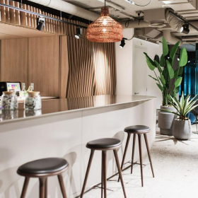 Interior of 41, Anna van Buerenplein, Haagse Hout. Click for details.