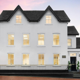 Exterior view of Albany House, 14 Shute End. Click for details.