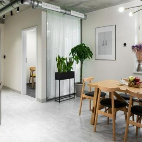 Zamoyskiego 24 office accommodations. Click for details.