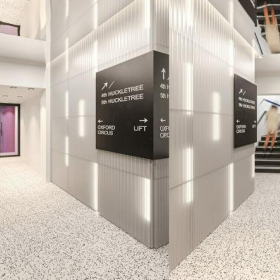 Interior of 213 Oxford Street, Jubilee House. Click for details.