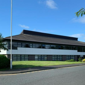 Exterior view of Kingfisher Way, Silverlink Business Park. Click for details.
