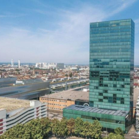 Exterior image of Messeplatz 10, Messeturm. Click for details.