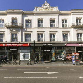 Exterior view of 241-251 Ferndale Road, Bon Marche building. Click for details.