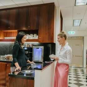 Interior of 40 Bank Street, Level 18, Canary Wharf. Click for details.