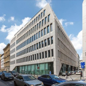 Exterior view of Grabarska 1, Pegaz building B, 3 floor. Click for details.