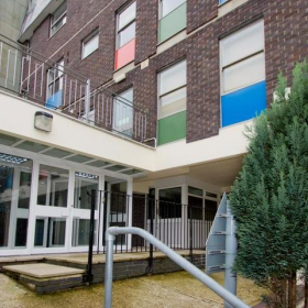 Exterior view of 100 Menzies Road, Century House. Click for details.