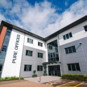 Hatherley Lane, Cheltenham Office Park executive suites. Click for details.