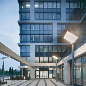 Interior of De-Saint-Exupery-Strasse 10. Click for details.