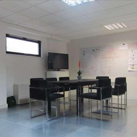 Exterior image of Exhibition House, Unit 12, Addison Bridge Place. Click for details.