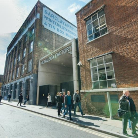 Exterior view of 30 Great Guildford Street, Metal Box Factory. Click for details.