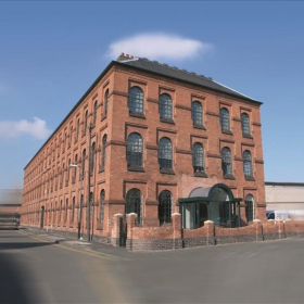 Exterior view of Minerva Mill, Station Road. Click for details.
